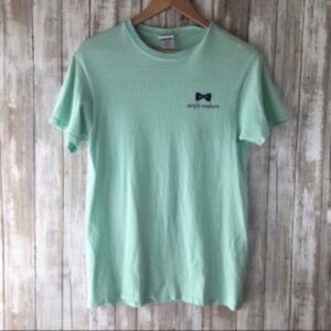 Simply Southern Green Giraffe Tee